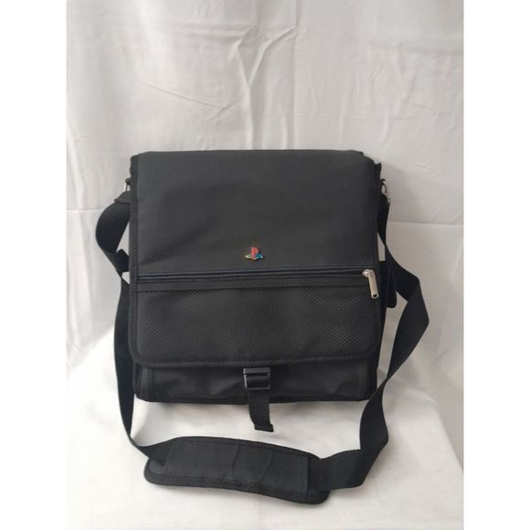 Official Genuine Sony PlayStation Messenger Travel Bag Carry Case PS1 PS2 Logo